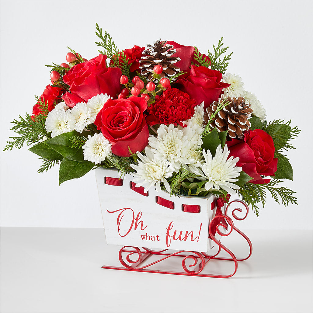 Sleigh Bells Bouquet – Ridge Florist Inc, Sebring FL