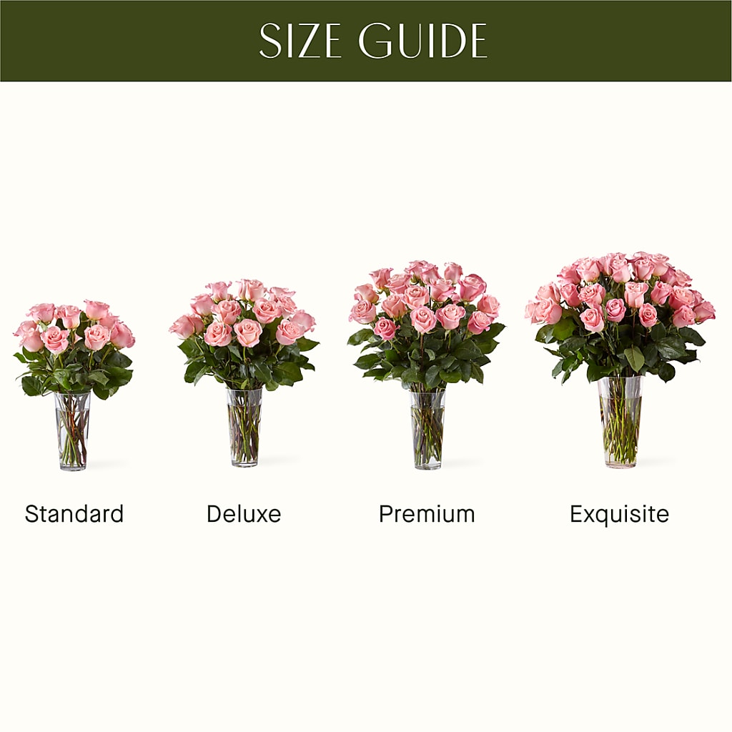 Long Stem Pink Rose Bouquet – Ridge Florist Inc, Sebring FL