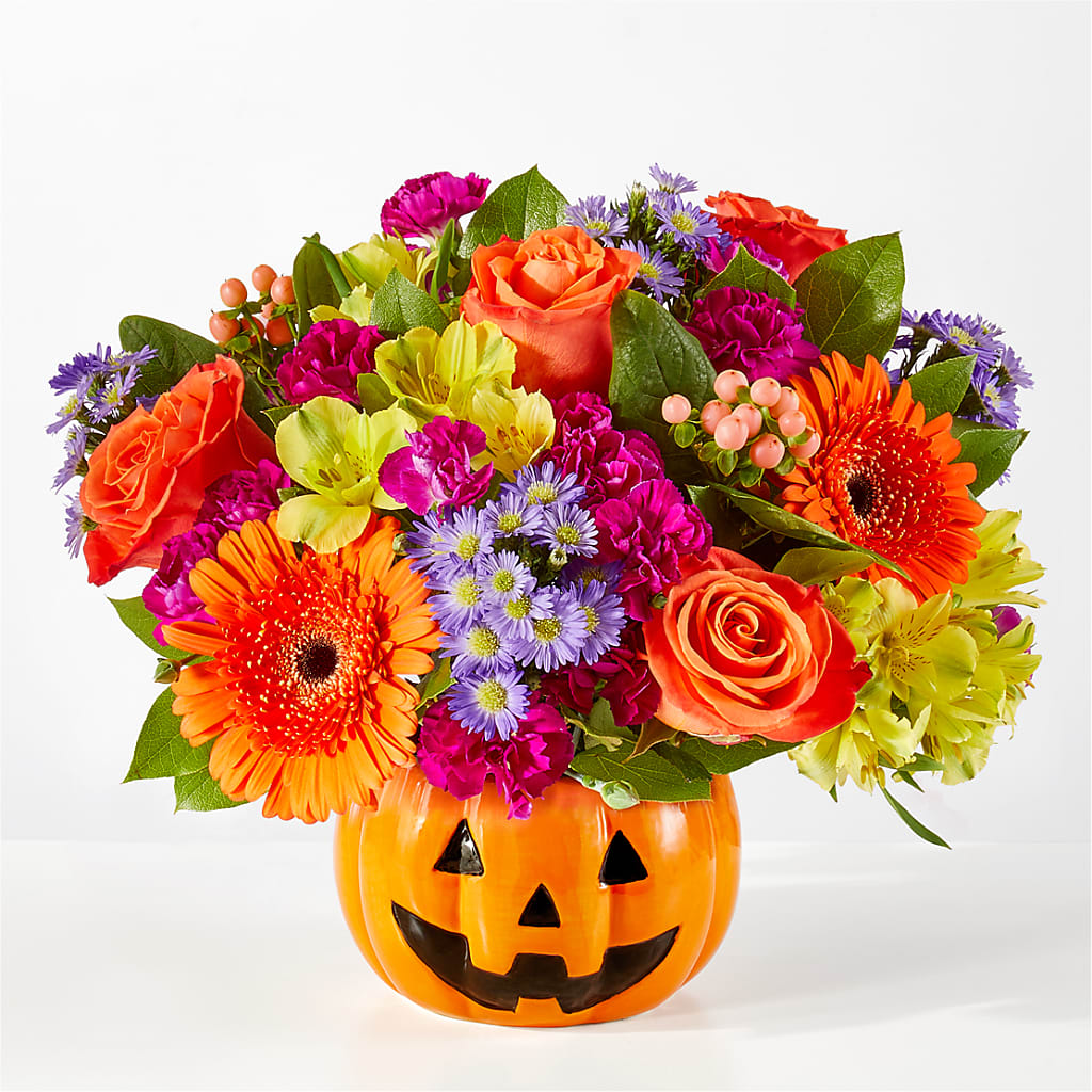 Tricks & Treats Pumpkin – Ridge Florist Inc, Sebring FL