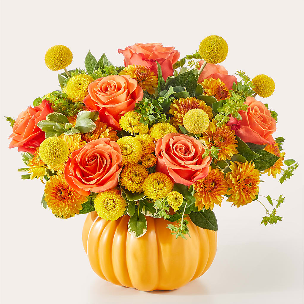 Gourdgeous Pumpkin – Ridge Florist Inc, Sebring FL