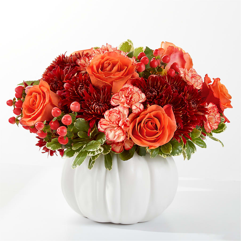 Autumn Air Pumpkin Bouquet – Ridge Florist Inc, Sebring FL