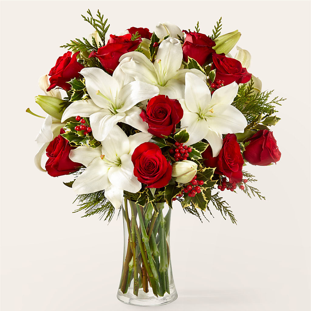 Sparkling Snowflakes Bouquet – Ridge Florist Inc, Sebring FL