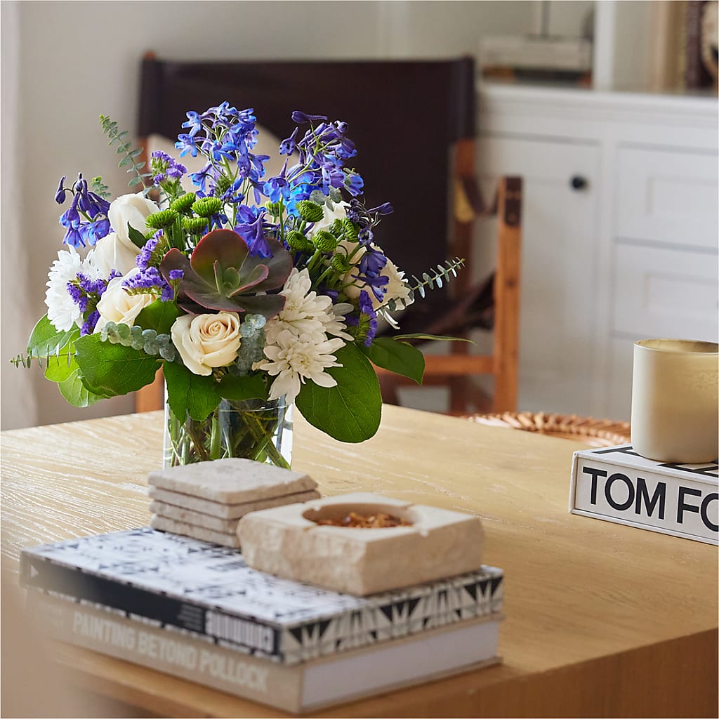 Cerulean Waves Bouquet – Ridge Florist Inc, Sebring FL