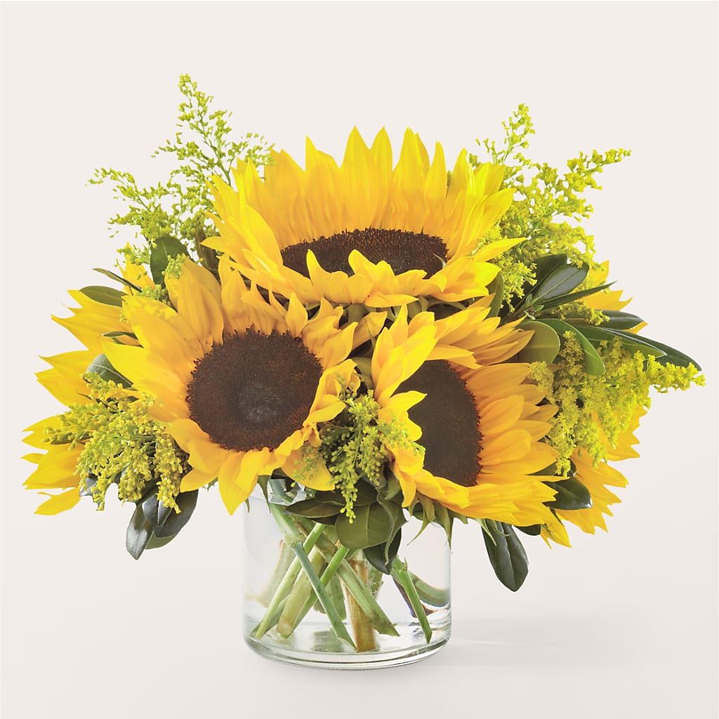Beaming Sunflower Bouquet – Ridge Florist Inc, Sebring FL