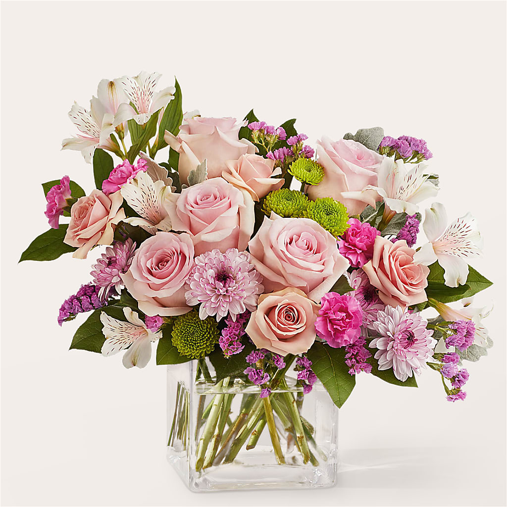 Pink Suede Bouquet – Ridge Florist Inc, Sebring FL