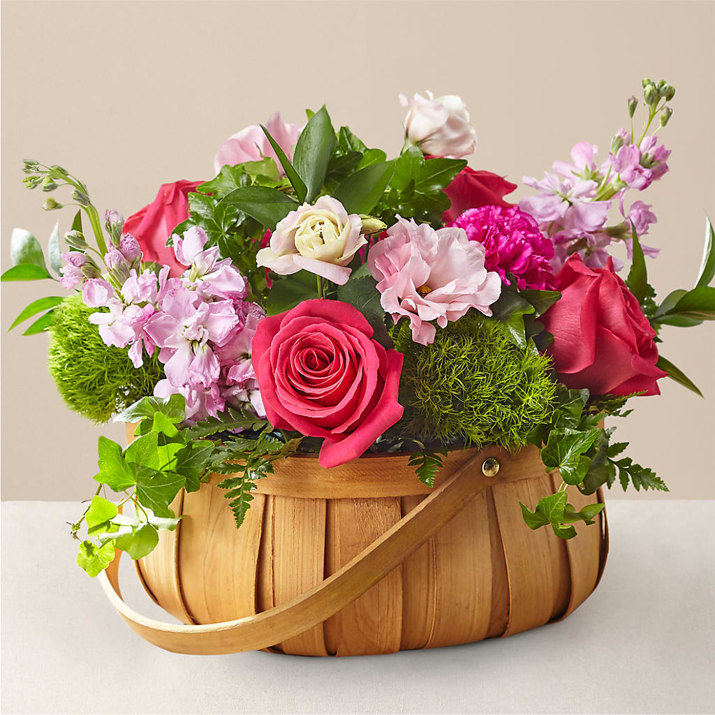 Radiance in Bloom Basket – Ridge Florist Inc, Sebring FL