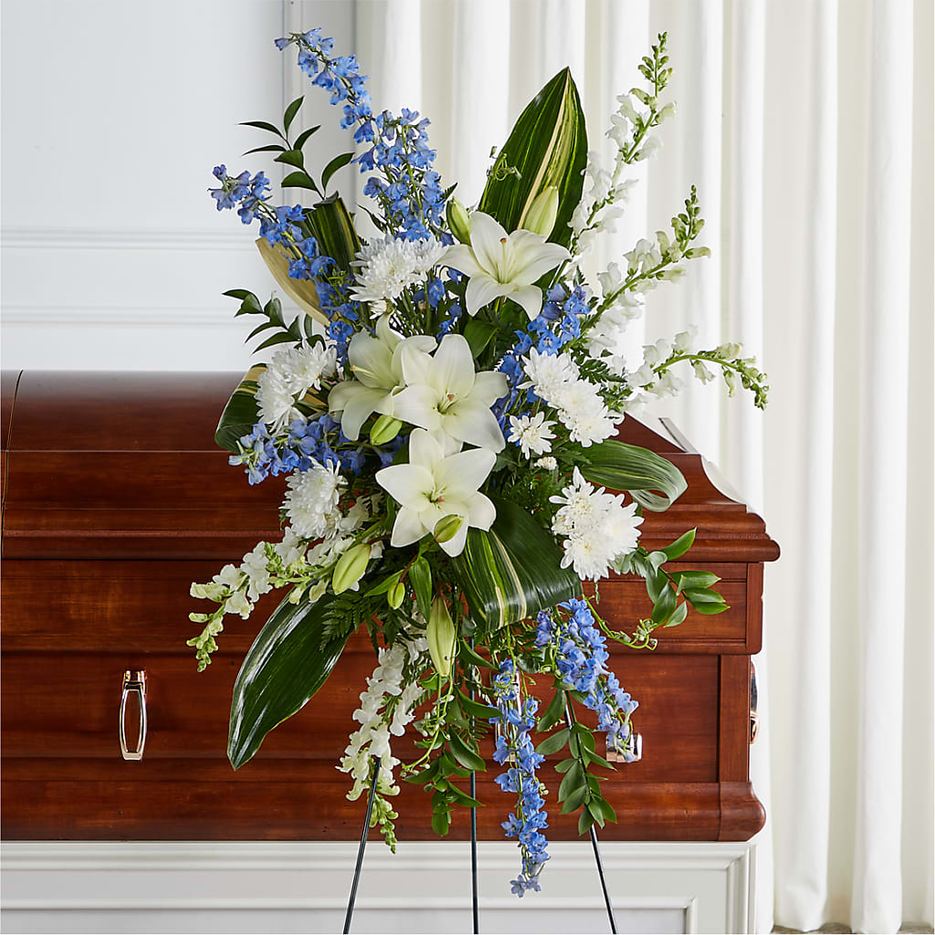 Eternal Impressions Standing Spray – Ridge Florist Inc, Sebring FL