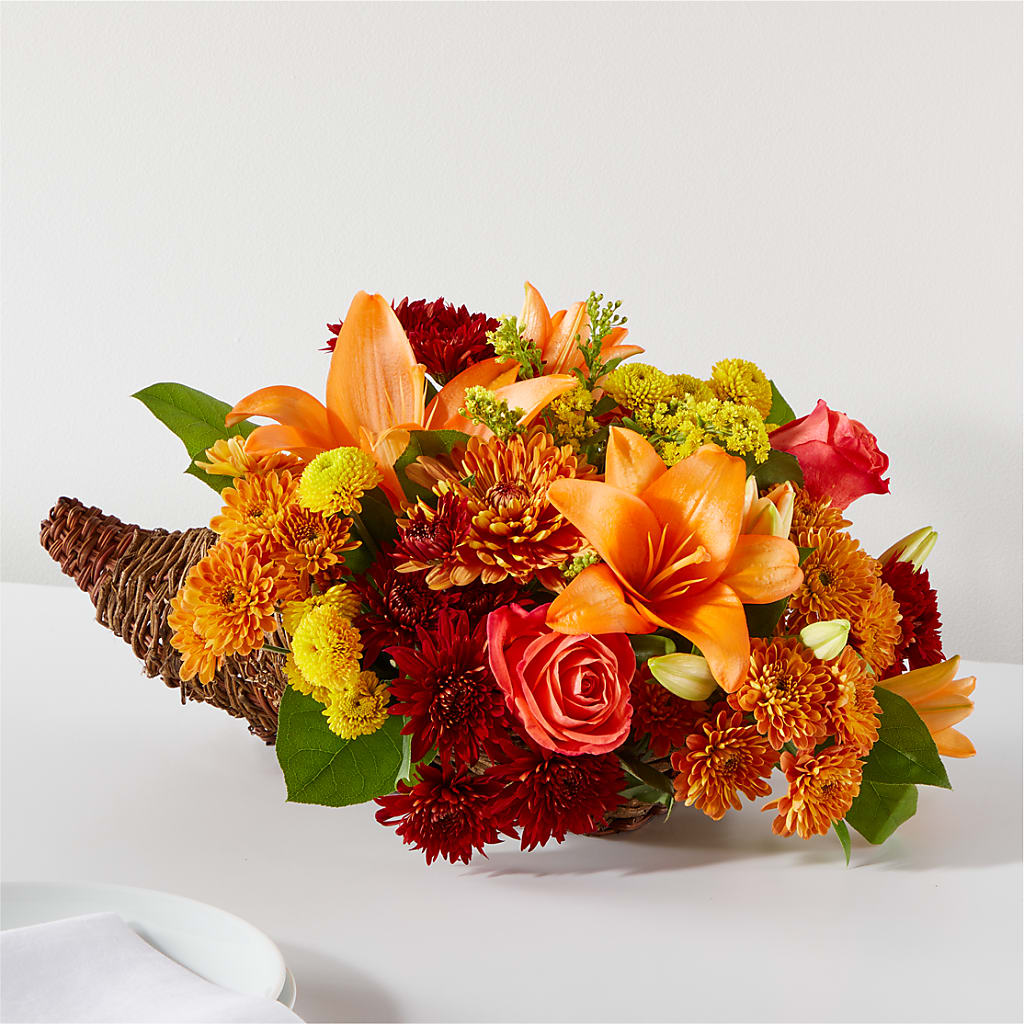 Bouquet of Blessings Cornucopia – Ridge Florist Inc, Sebring FL