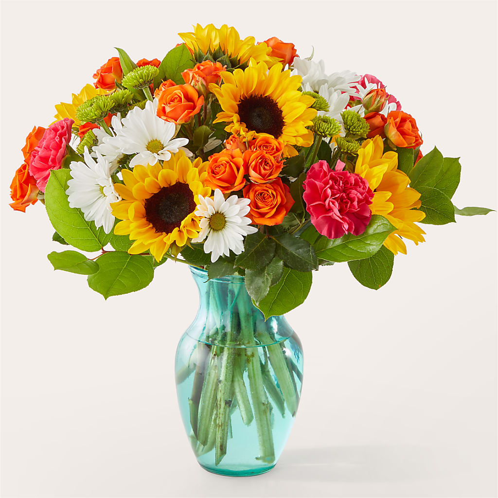 Sun-drenched Blooms Bouquet – Ridge Florist Inc, Sebring FL
