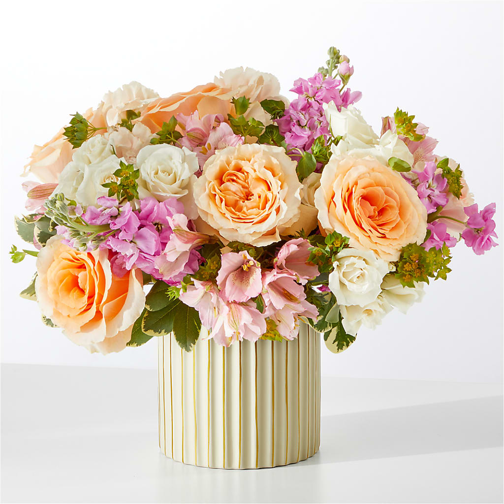 Paradise Bouquet with Ivory Vase – Ridge Florist Inc, Sebring FL