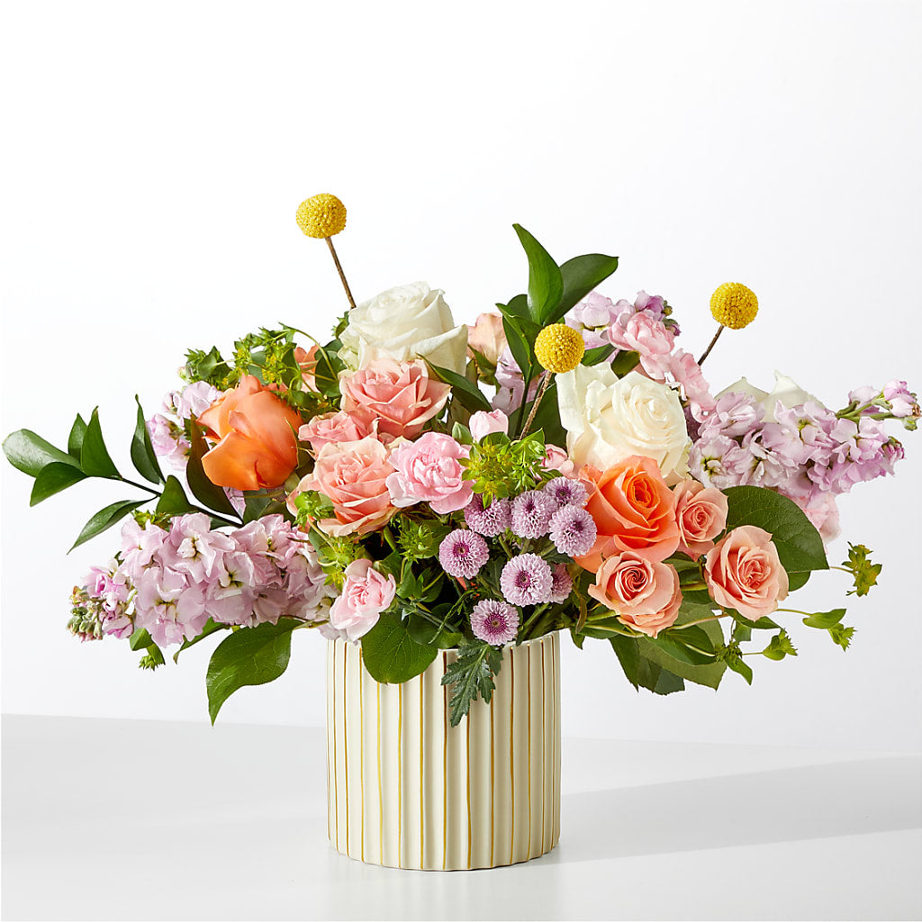 French Market Bouquet with Ivory Vase – Ridge Florist Inc, Sebring FL