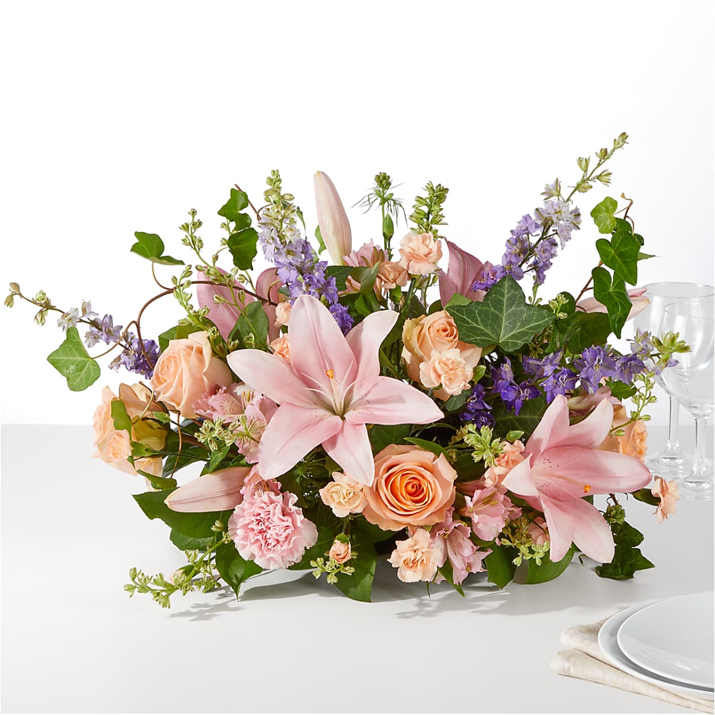 Blossom Time Centerpiece – Ridge Florist Inc, Sebring FL