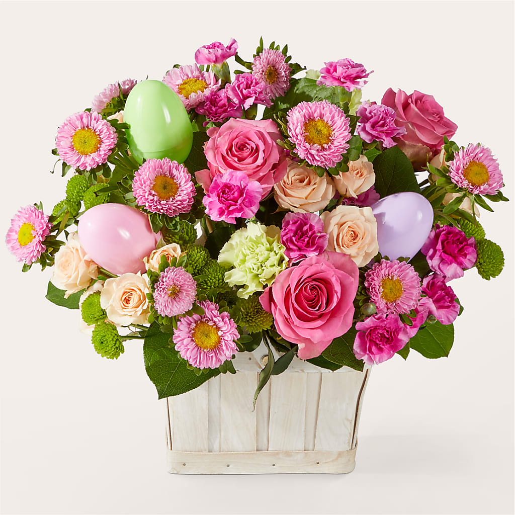 Get Eggcited Basket – Ridge Florist Inc, Sebring FL