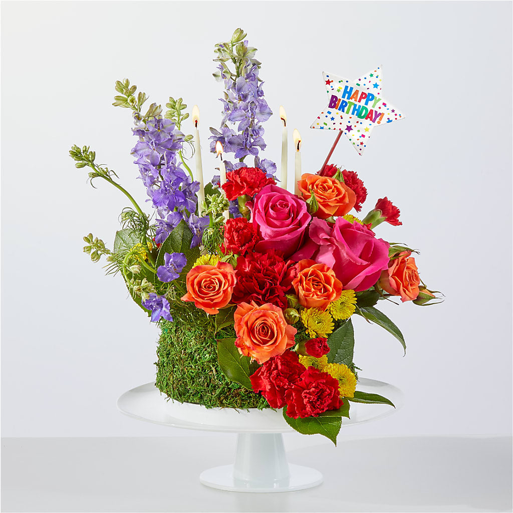 Best Year Yet Floral Cake – Ridge Florist Inc, Sebring FL