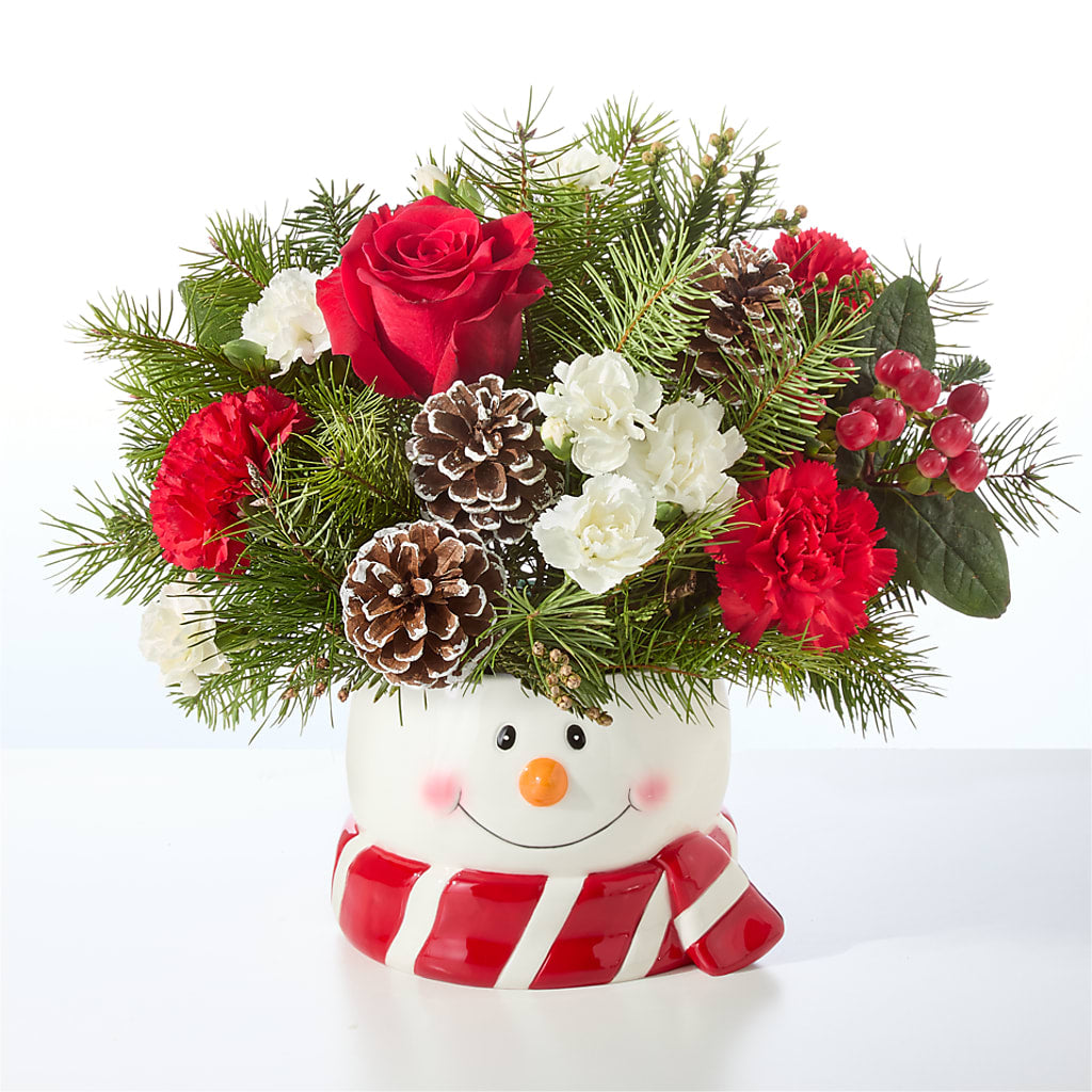 Jolly Snowman Bouquet –  Ridge Florist Inc, Sebring FL