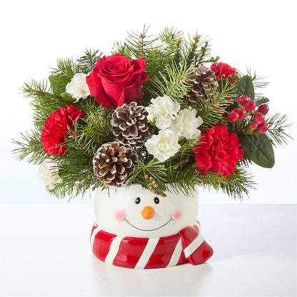 Jolly Snowman Bouquet –  Ridge Florist Inc, Sebring FL
