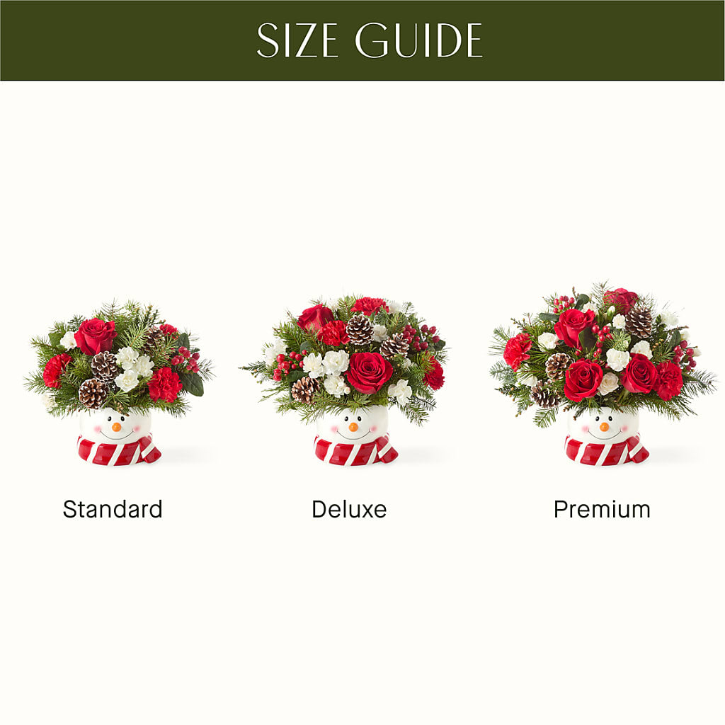 Jolly Snowman Bouquet –  Ridge Florist Inc, Sebring FL