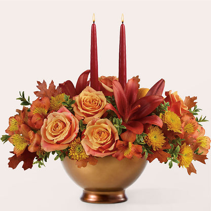 Harvest Table Centerpiece –  Ridge Florist Inc, Sebring FL