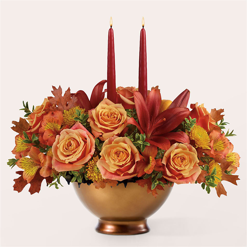 Harvest Table Centerpiece –  Ridge Florist Inc, Sebring FL
