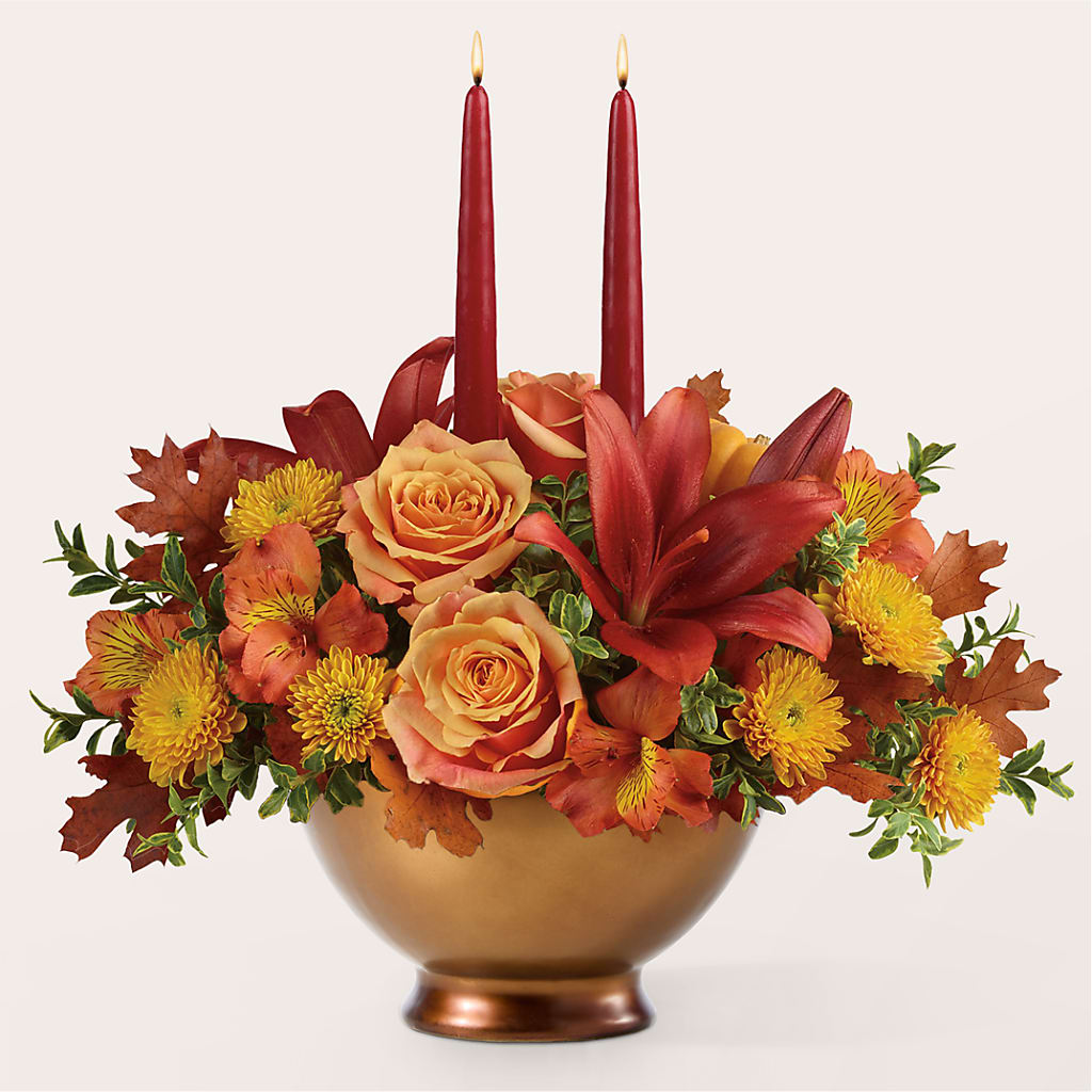 Harvest Table Centerpiece –  Ridge Florist Inc, Sebring FL