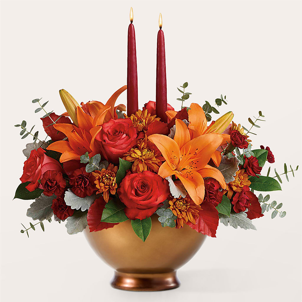 Fruits of Fall Centerpiece –  Ridge Florist Inc, Sebring FL