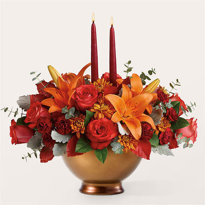 Fruits of Fall Centerpiece –  Ridge Florist Inc, Sebring FL