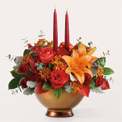 Fruits of Fall Centerpiece –  Ridge Florist Inc, Sebring FL
