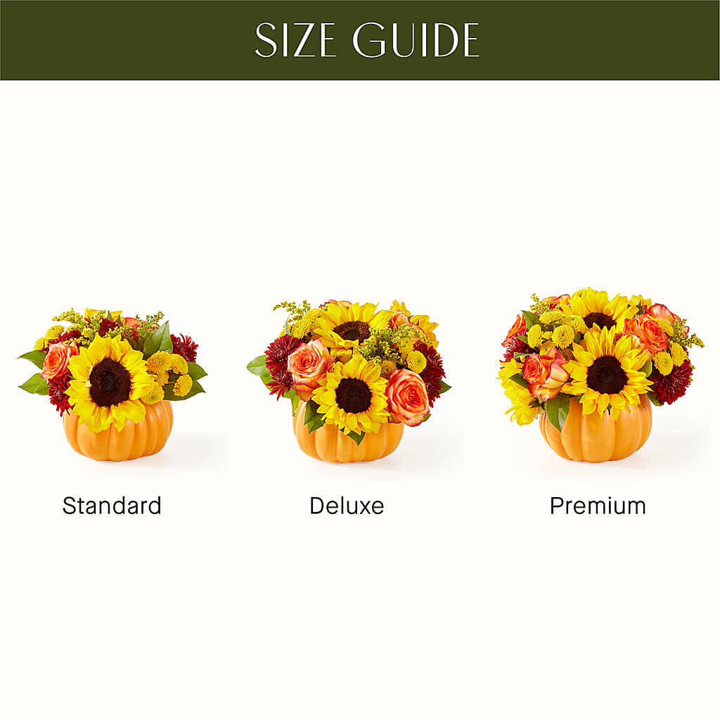 Golden Gourd Pumpkin Bouquet –  Ridge Florist Inc, Sebring FL