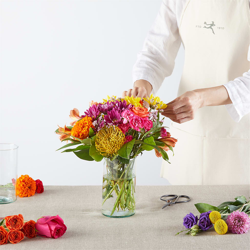 Feast of Color – A Florist Original –  Ridge Florist Inc, Sebring FL