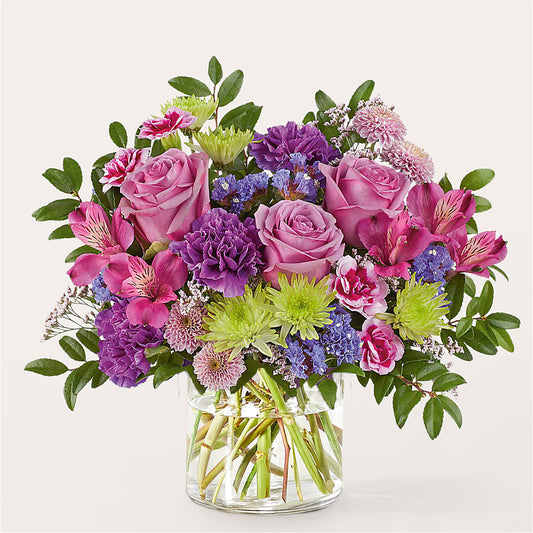 Glass Half Full Bouquet –  Ridge Florist Inc, Sebring FL
