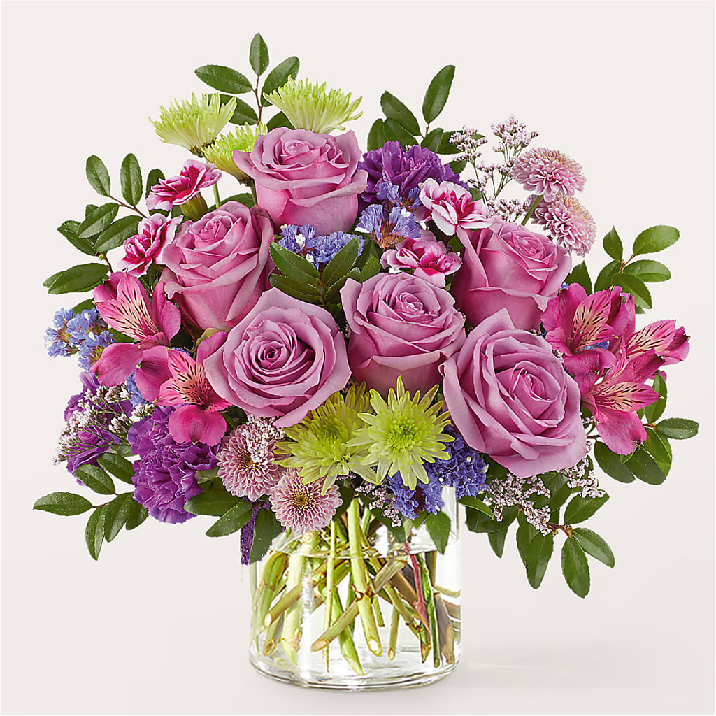 Glass Half Full Bouquet –  Ridge Florist Inc, Sebring FL