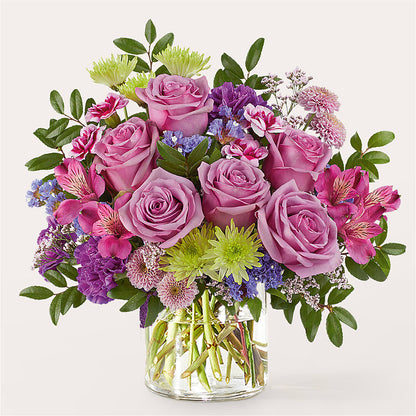 Glass Half Full Bouquet –  Ridge Florist Inc, Sebring FL