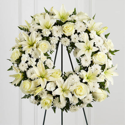 Treasured Tribute Wreath –  Ridge Florist Inc, Sebring FL