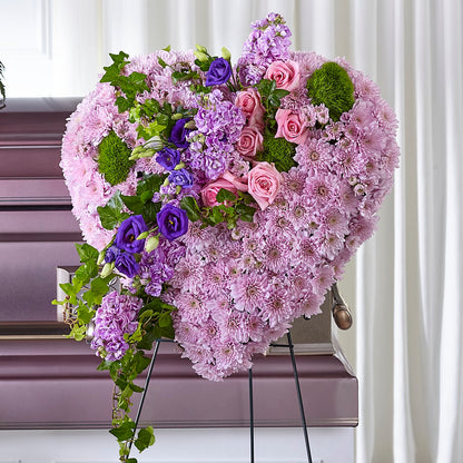 Treasured Love Standing Heart –  Ridge Florist Inc, Sebring FL