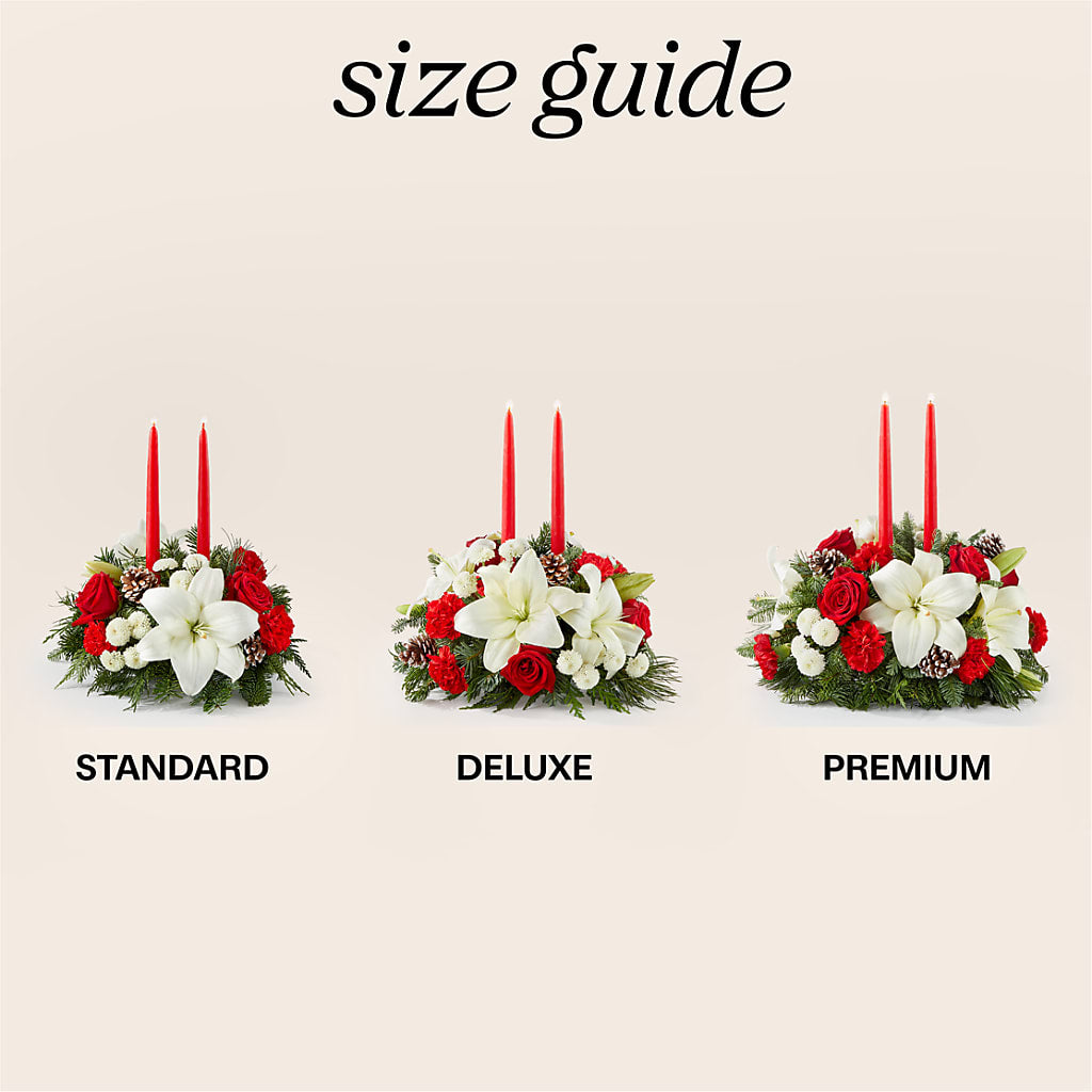 Seasonal Festivities Centerpiece –  Ridge Florist Inc, Sebring FL