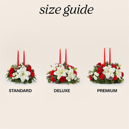 Seasonal Festivities Centerpiece –  Ridge Florist Inc, Sebring FL