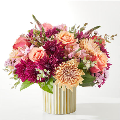 Berry Cobbler Bouquet with Ivory Vase –  Ridge Florist Inc, Sebring FL