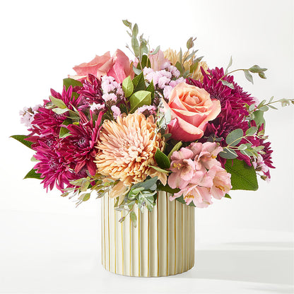 Berry Cobbler Bouquet with Ivory Vase –  Ridge Florist Inc, Sebring FL