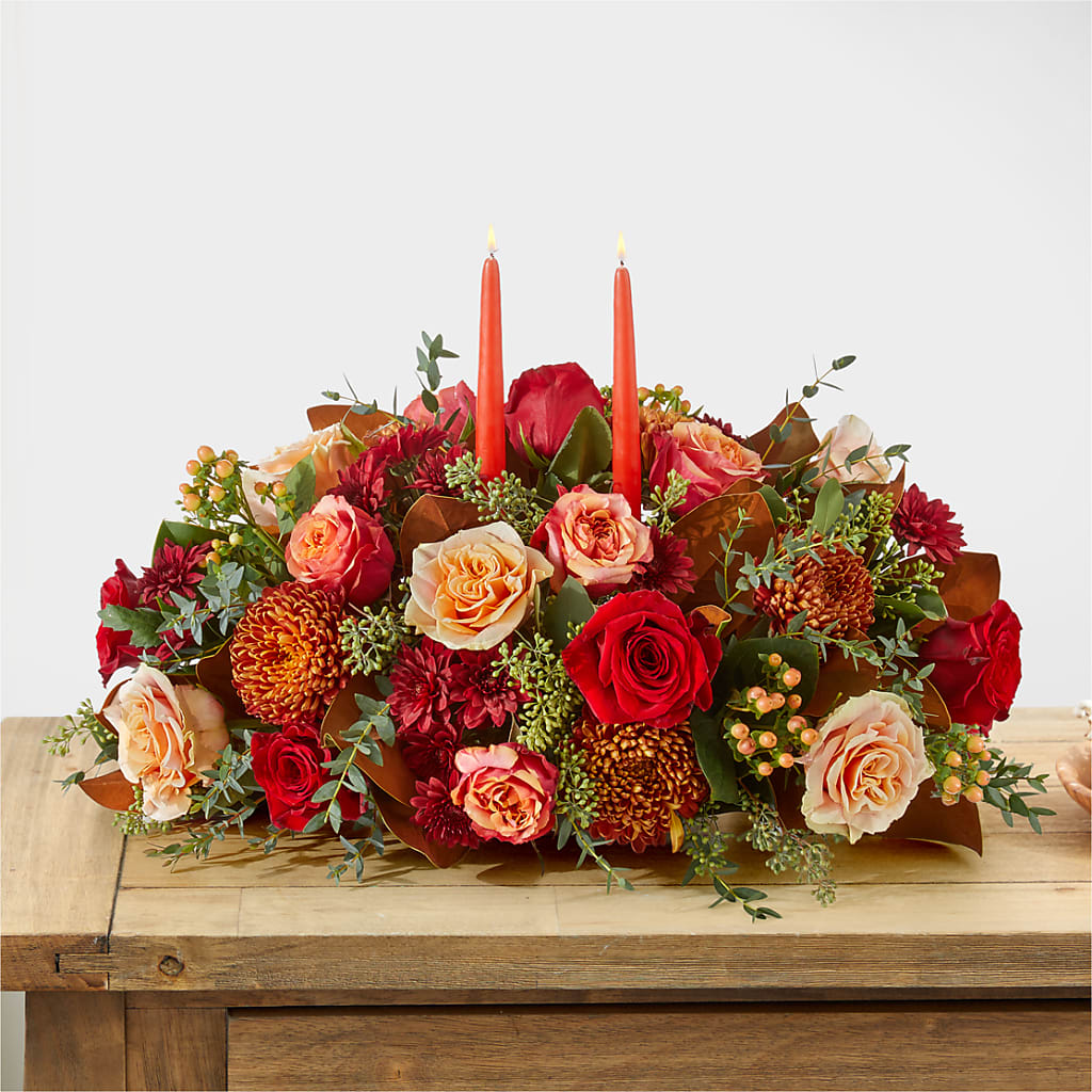 Gather Near Centerpiece –  Ridge Florist Inc, Sebring FL