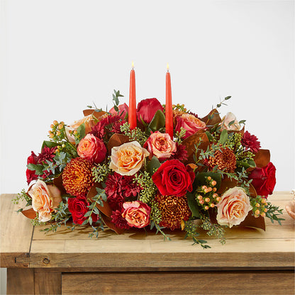 Gather Near Centerpiece –  Ridge Florist Inc, Sebring FL