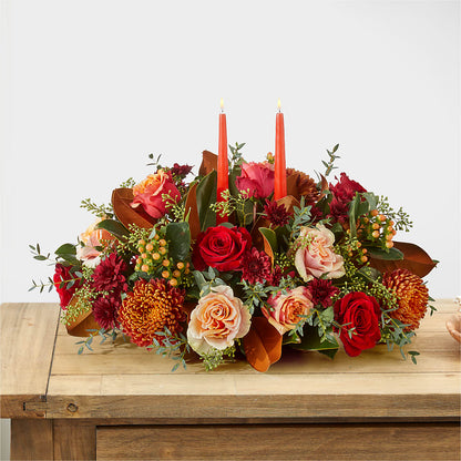 Gather Near Centerpiece –  Ridge Florist Inc, Sebring FL